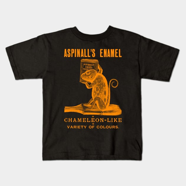 Aspinall's Enamel Kids T-Shirt by MichaelaGrove